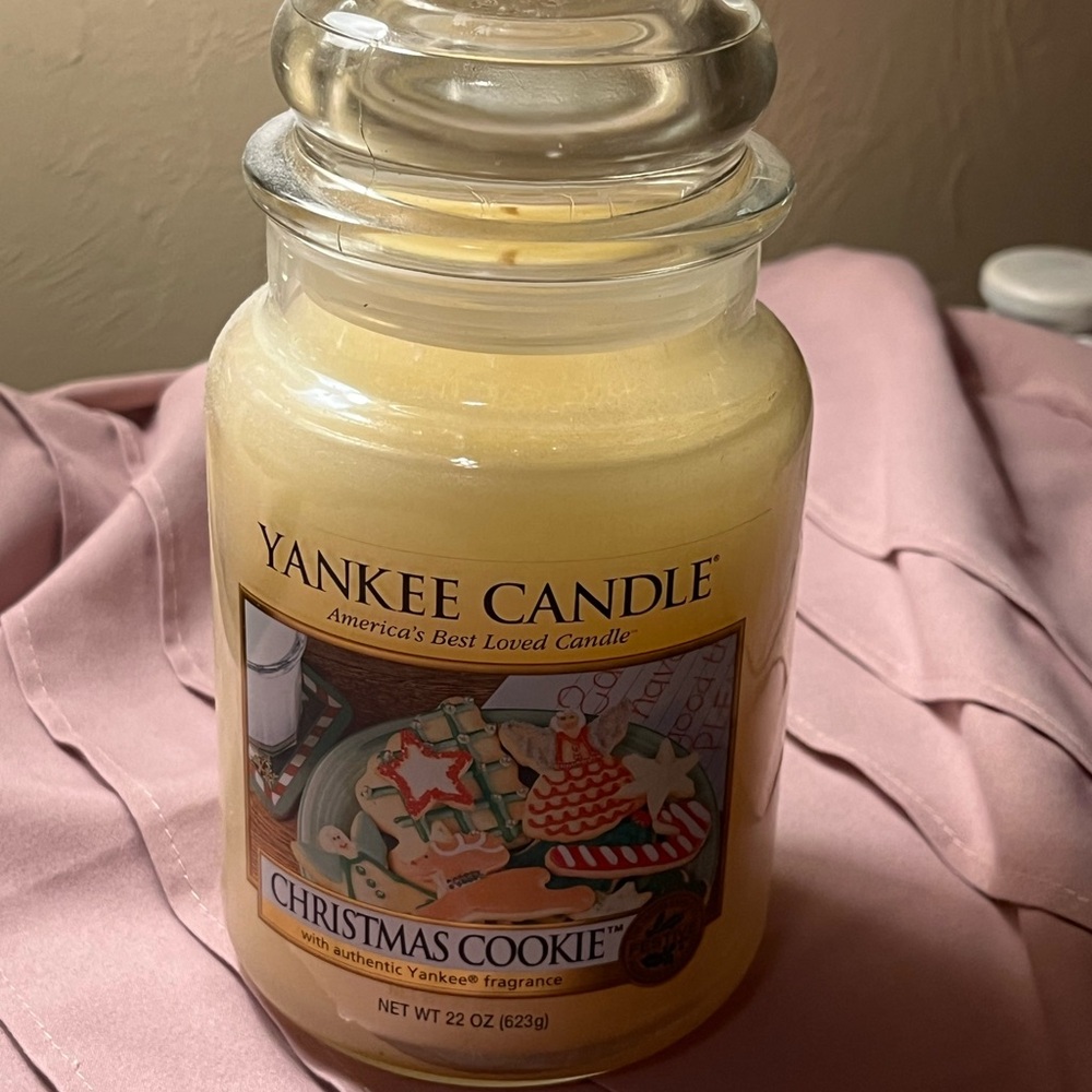 🎄Yankee Candle Christmas Cookie Jar🎄